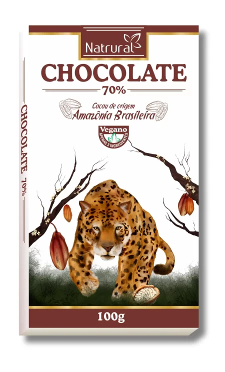 Chocolate 70% Intenso Amargo 100G