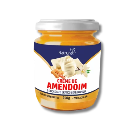 Creme de Amendoim com Chocolate Branco 250G